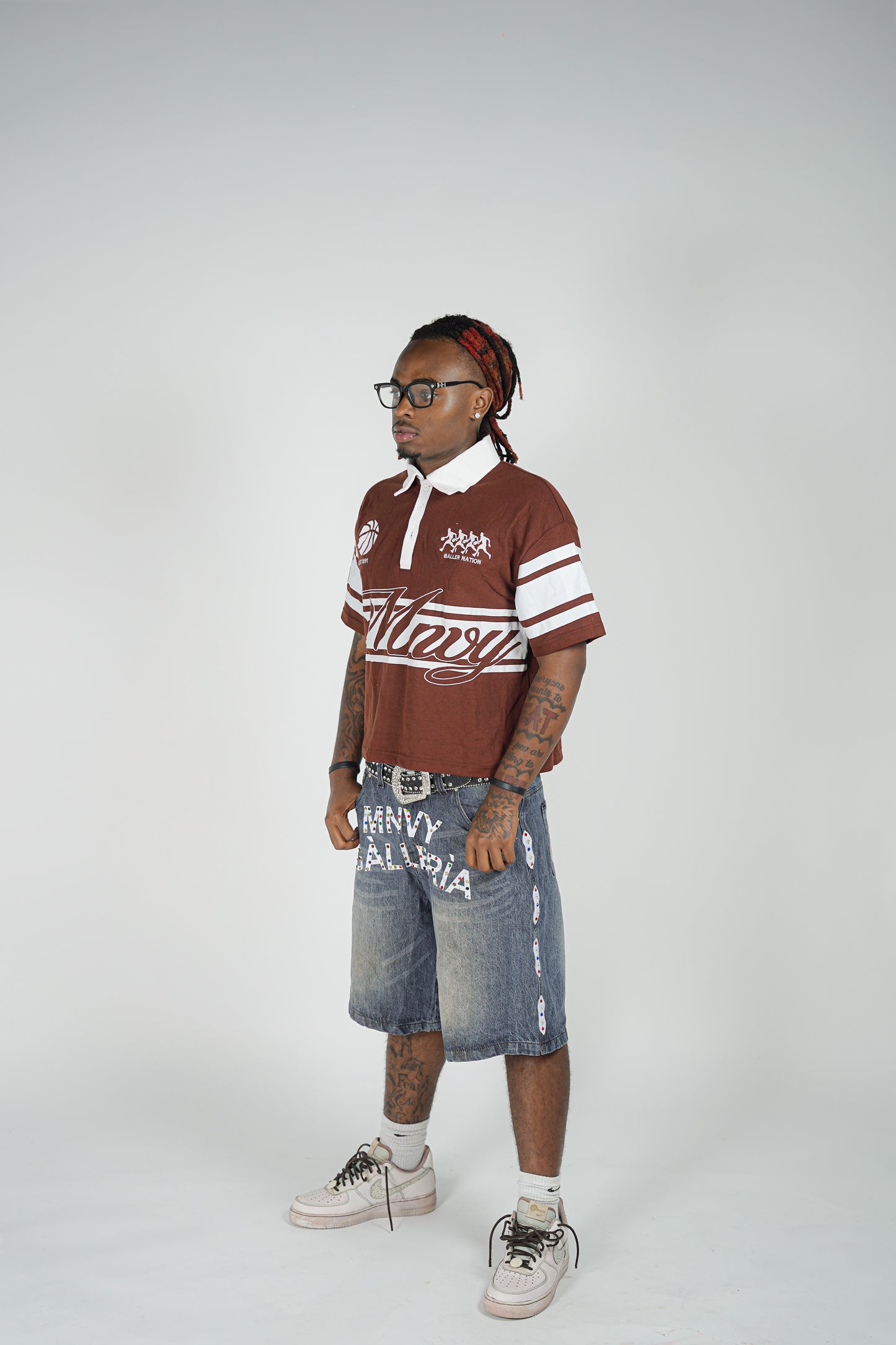 "PlayGround" Denim Jorts