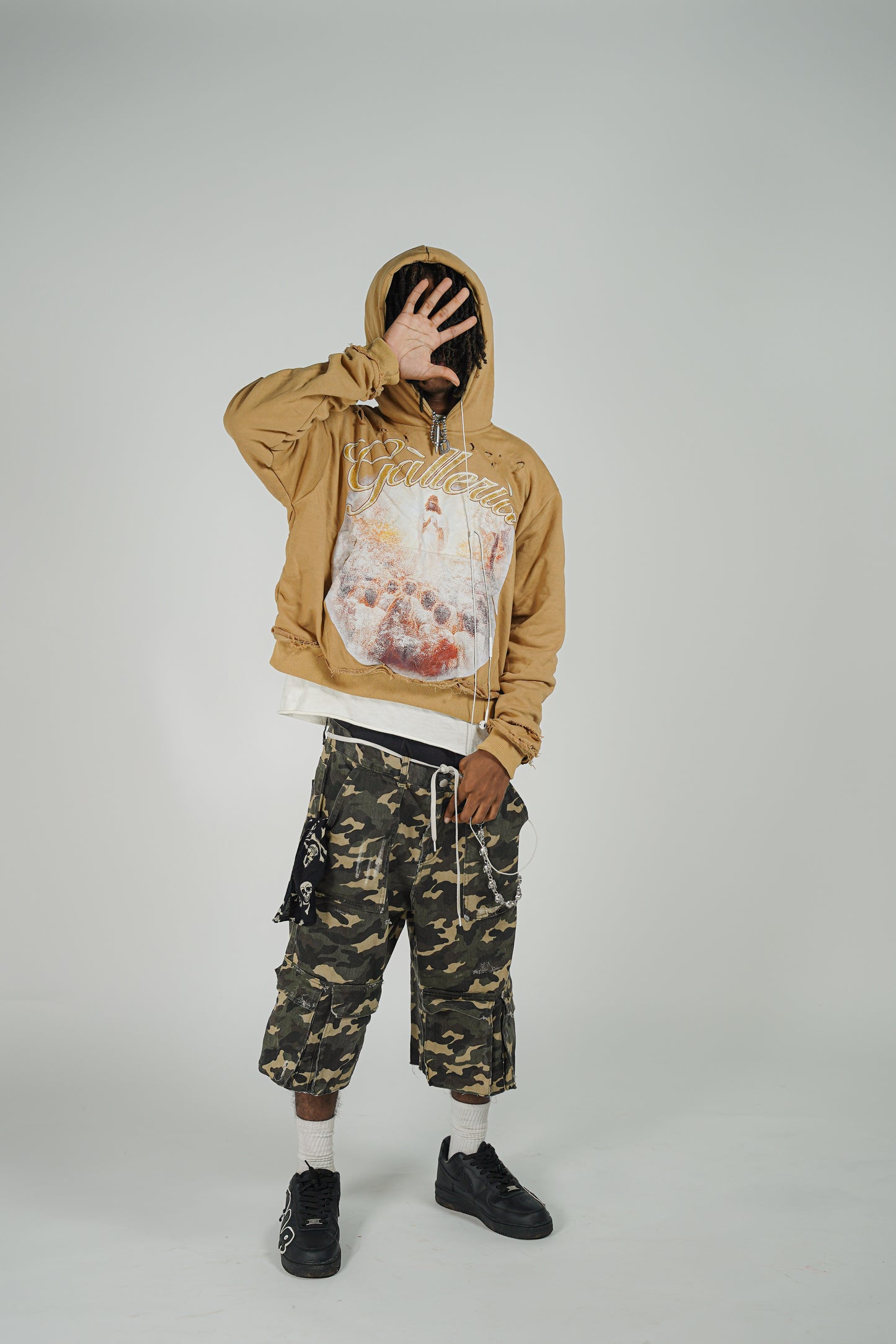 " Glory " Distreesed Hoodie