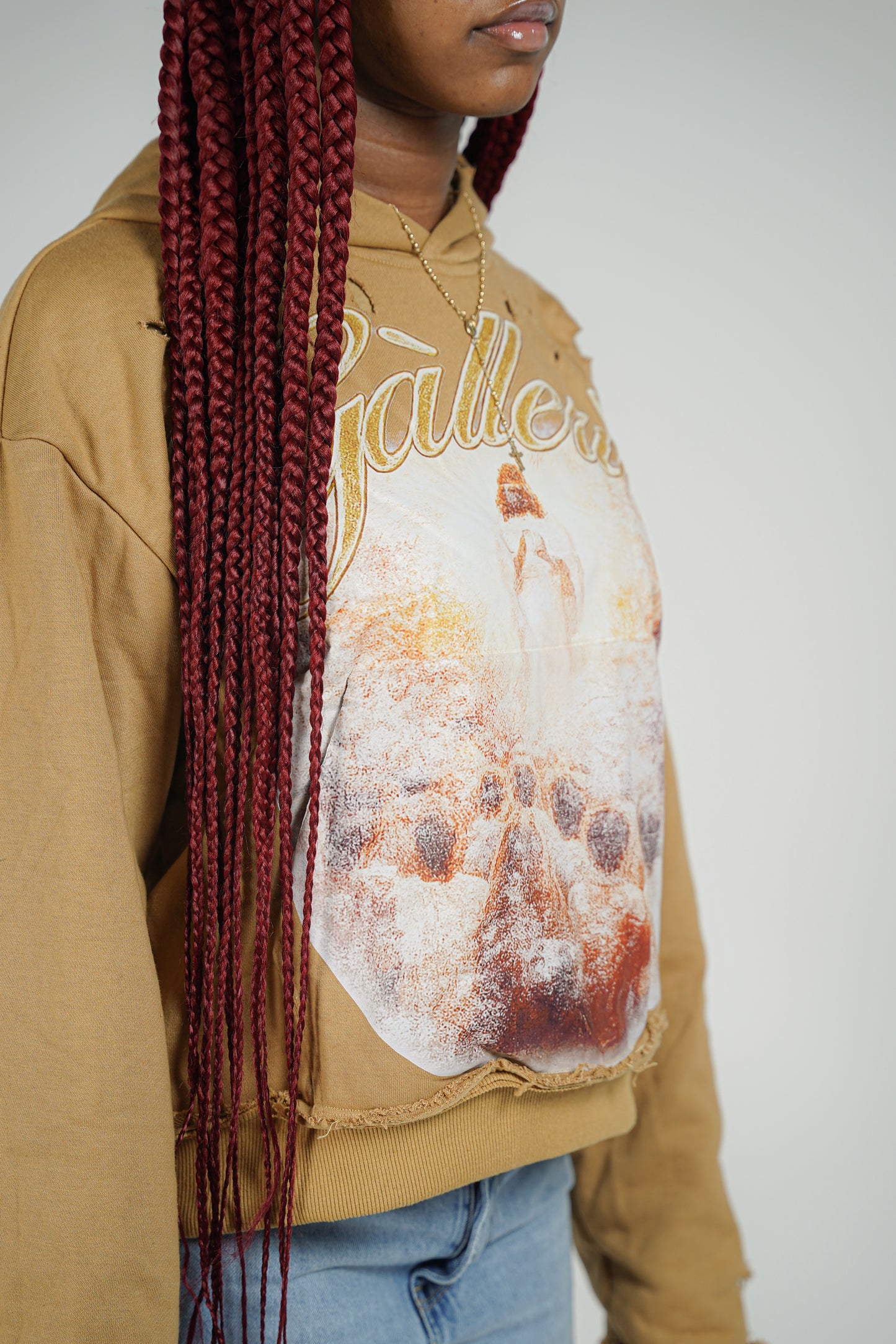 " Glory " Distreesed Hoodie