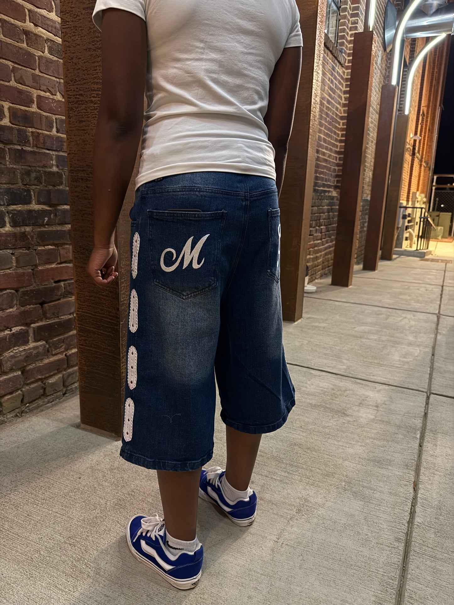 "PlayGround" Denim Jorts